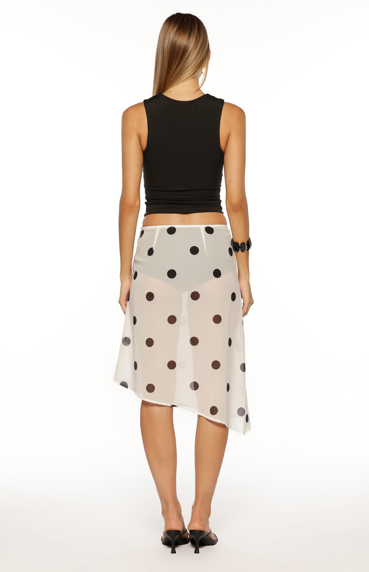 Langley Black V-Neck Tank Image
